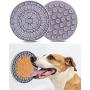 Comtim Lick Mat for Dogs, Slow Treater Dog Lick Mat Peanut Butter Lick Pad for Bathing Grooming and Training
