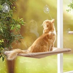 Sunny Seat Window Mounted Cat Bed cat Hammock Pet Save Space（Size:5535cm）