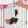 Richell Pet Rehydration Station, Gravity Refill Pet Waterer, Includes 15.9 oz Water Bottle