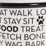 Bone Dry DII Ceramic Pet Food & Water Sets, Perfect Feeding and Treat Storage Supplies for Dogs and Cats