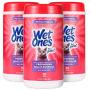 Wet Ones for Pets Freshening Multipurpose Wipes for Cats with Aloe Vera, 50 Count - 3 Pack | Easy to Use Cat Cleaning Wipes, Freshening Cat Grooming Wipes for Pet Grooming in Fresh Scent (FF12853PCS3)
