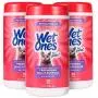 Wet Ones for Pets Freshening Multipurpose Wipes for Cats with Aloe Vera, 50 Count - 3 Pack | Easy to Use Cat Cleaning Wipes, Freshening Cat Grooming Wipes for Pet Grooming in Fresh Scent (FF12853PCS3) Wet Ones for Pets Freshening Multipurpose Wipes for Cats with Aloe Vera, 50 Count - 3 Pack | Easy to Use Cat Cleaning Wipes, Freshening Cat Grooming Wipes for Pet Grooming in Fresh Scent (FF12853PCS3)