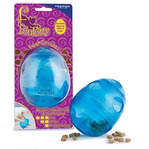PetSafe FUNKitty Egg Cersizer Interactive Toy and Food Dispenser PetSafe FUNKitty Egg Cersizer Interactive Toy and Food Dispenser