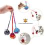 PAKESI Cat Toy Ball, 3PACK, Built-in Bells, The Wool Ball That Cats Like, The Wool Ball Tail is The Biggest Temptation for Cats.