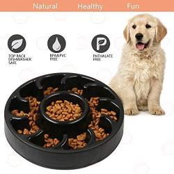 Foir Anti-Gulping Fun Feeder Slow Feed Interactive Bloat Stop Dog Bowls pet Slow Feeder Dog Bowls