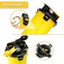 NINEMAX 2-in-1 Dog Water Bottle with Collapsible Dog Bowls,Portable Dog Food Container and Water Dispenser for Traveling,Walking,Hiking