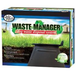 Four Paws Waste Manager Dog Disposal System