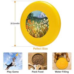 Pet Frisbee Flying Disc Dog Toy - Multifunction 1 A Mountain View Jennifer Lommers