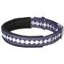 Blueberry Pet 9 Colors Soft & Safe 3M Reflective Jacquard Neoprene Padded Dog Collars Blueberry Pet 9 Colors Soft & Safe 3M Reflective Jacquard Neoprene Padded Dog Collars