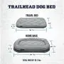 YETI Trailhead Two-in-One Dog Bed, Charcoal