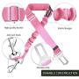 Cotcool Dog Car Seat Belt, 2 Pack Adjustable Elastic Pet Dog Car Seatbelt Puppy Safety Seat Belts Vehicel Car Leash Seatbelts for Dogs and Pets
