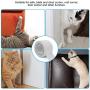 eecoo Anti Scratch Cat Tape, Cat Training Tape Furniture Protectors Transparent Cat Scratch Deterrent Tape for Couch Door