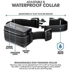 Rechargeable Dog Training Collar with Remote - Extra Far 3000 Foot Range - Long-Lasting Battery - Waterproof Receiver - 3 Function Modes