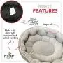 Simple Sleeper Self Warming Cute Calming Cat Bed With Ultra Soft Luxury Plush Including Refillable Catnip Pouch - Perfect for Indoor Cats Simple Sleeper Self Warming Cute Calming Cat Bed With Ultra Soft Luxury Plush Including Refillable Catnip Pouch - Perfect for Indoor Cats