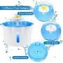 Cat Water Fountain, 88oz/2.6L Automatic Pet Water Fountain Dog Water Dispenser with 3 Replacement Filters,Triple-Action Filter and 1 Silicone Mat, for Dogs, Cats, Other Pets Cat Water Fountain, 88oz/2.6L Automatic Pet Water Fountain Dog Water Dispenser with 3 Replacement Filters,Triple-Action Filter and 1 Silicone Mat, for Dogs, Cats, Other Pets
