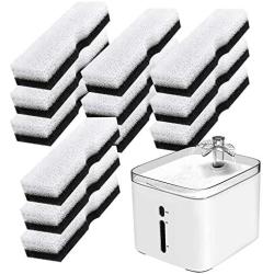 MyfatBOSS Pet Water Fountain Filter, Cat Dog Water Fountain Replacement Filters Compatible with NPET WF020 Water Fountain