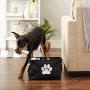 Bone Dry Pet Storage Collection Collapsible Bin, Small Rectangle, Black