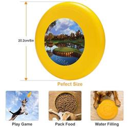 Pet Frisbee Flying Disc Dog Toy - Multifunction Sawgrass 17th Hole Tim Gilliland