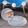 GM PET SUPPLIES Luxurious Orthopedic Donut Dog Bed | Fluffy Lightweight Bedding Pads for Dogs & Cats | Made from Ultra-Comfortable Faux Fur with an Anti-Slip Bottom, Machine Washable (23''/30''/36'')