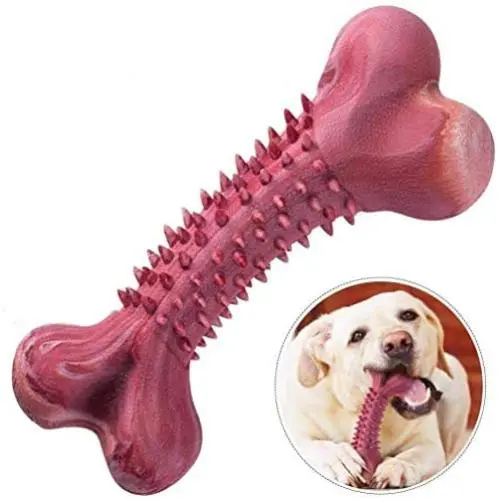 CHZHENG Dog Chew Toys, Aggressive Toothbrush Stick Dog Teeth Cleaning Massager for Playing, Throwing, Chasing, Biting, Cleaning Training Teething CHZHENG Dog Chew Toys, Aggressive Toothbrush Stick Dog Teeth Cleaning Massager for Playing, Throwing, Chasing, Biting, Cleaning Training Teething