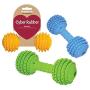 Cyber Rubber Dumbell Medium Dog Toy