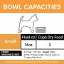 Unleashed Life Dog Bowl - Feeder for Dog, Cat, Pet Food & Water
