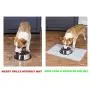 GOHOO PET Dog Food Mat Silicone Dog Bowl Mats for Water and Food Nonslip Dog Cat Pet Feeding Placemat GOHOO PET Dog Food Mat Silicone Dog Bowl Mats for Water and Food Nonslip Dog Cat Pet Feeding Placemat
