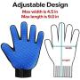 Biioltgs Pet Grooming Glove for Dogs, Horses, Bunnies and Cats, Pet Hair Remover Mitt, Gentle Deshedding Brush Glove, Hair Remover Mitt with Five Finger Design Biioltgs Pet Grooming Glove for Dogs, Horses, Bunnies and Cats, Pet Hair Remover Mitt, Gentle Deshedding Brush Glove, Hair Remover Mitt with Five Finger Design