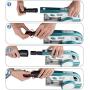 ORFELD Pet Grooming Brush Tool Kit for Vacuum Cleaners, Circular Intake Channel (Stick Vacuums Canister Vacuums Attachment)