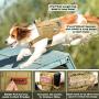 BARKBAY Tactical Dog Harness&Pet Carrier Bicycle Basket Bag Pet Carrier