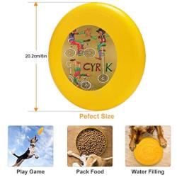 Pet Frisbee Flying Disc Dog Toy - Multifunction CYRK Bicycle Acrobats 1975 Marian Stachurski Polish Circus Poster