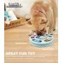 Dog Puzzle Toy for Pets and Leather Cat Collar Moon
