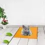 Dog Cat Food Feeding Mat - Silicone Waterproof Pet Bowl Mat Placemat Non Slip Food Mat with Raised Edge Dog Cat Food Feeding Mat - Silicone Waterproof Pet Bowl Mat Placemat Non Slip Food Mat with Raised Edge