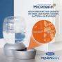Petmate Replendish Gravity Waterer With Microban for Cats and Dogs, 2.5 Gallons