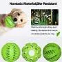 Dog Ball Toys for Pet Tooth Cleaning/Chewing/Playing, Iq Treat Ball Food Dispensing Toys of 2 Pcs Non-Toxic Soft Rubber Ball (Light Blue&Green) Dog Ball Toys for Pet Tooth Cleaning/Chewing/Playing, Iq Treat Ball Food Dispensing Toys of 2 Pcs Non-Toxic Soft Rubber Ball (Light Blue&Green)