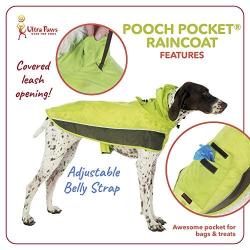 Ultra Paws Pooch Pocket Raincoat