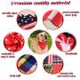 Dog Bandana, Bibs Scarf for Pet – 4Pcs Washable Triangle Hankerchief, Adjustable Neckerchief Accessories for Small Medium Large Dogs Scarves, Bonus Pet Bowl Collapsible for Puppy Bandanas Collars Boy