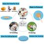 Tewadoo Lick Mat for Dogs, Slow Feeder Dog Bowls as Dog Puzzle Toys Silicone Super Suction Licking Mat for Dogs, Cats Distraction When Bathing, Grooming, Training(2pcs, Blue and Green)