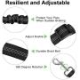 ENVEL Pet Safety Leash Leads for Dog Cat Car Seat Belt Leash Harness for Pet Restraints Connector for Cars with Elastic Nylon