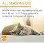 K&H PET PRODUCTS Heated Thermo-Kitty Mat Reversible Cat Bed K&H PET PRODUCTS Heated Thermo-Kitty Mat Reversible Cat Bed