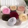 WonderKathy Modern Soft Plush Round Pet Bed for Cats or Small Dogs, Mini Medium Sized Dog Cat Bed Self Warming Autumn Winter Indoor Snooze Sleeping Cozy Kitty Teddy Kennel
