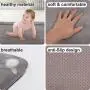 JoicyCo Dog Bed Crate Pad Mat 35''/42''/47'' Washable Pet Bed Cat Beds Soft Dog Mattress- Anti-Slip Kennel Pad Luxury Color (35IN, Clay Gray) JoicyCo Dog Bed Crate Pad Mat 35''/42''/47'' Washable Pet Bed Cat Beds Soft Dog Mattress- Anti-Slip Kennel Pad Luxury Color (35IN, Clay Gray)