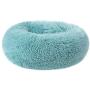 otoez Round Plush Donut Pet Bed Fur Donut Cuddler Warm Soft Dog Cat Cushion Bed Calming Bed Non-Slip Bottom (15''/19''/23/27''/31/39)