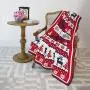 Blueberry Pet Super Soft Cozy Ugly Christmas Reindeer Knitted Throw Blanket, 50” x 60”, Tango Red & Navy Blue Blueberry Pet Super Soft Cozy Ugly Christmas Reindeer Knitted Throw Blanket, 50” x 60”, Tango Red & Navy Blue