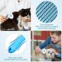 Self Cleaning Brush Comb Set Include 2 Pieces Hair Slicker Brush and 2 Pieces Pet Stainless Steel Comb Pet Shedding Grooming Combs for Pets Dogs and Cats