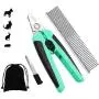 VONLUXE Dog & Cat Pets Nail Clippers and Trimmer - Safety with Guard to Avoid Over-Cutting Toenail,Free Nail File & Stainless Steel Comb - Professional Grooming Tool for Large and Small Animals VONLUXE Dog & Cat Pets Nail Clippers and Trimmer - Safety with Guard to Avoid Over-Cutting Toenail,Free Nail File & Stainless Steel Comb - Professional Grooming Tool for Large and Small Animals