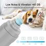 Koneseve Dog Nail Grinder LED Upgraded 2-Speed Powerful Pet Nail Trimmer Electric Rechargeable Dog Nail File Low Noise Painless Paws Grooming & Grinding Trimming for Large Medium Small Dogs & Cats