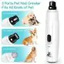 Bonve Pet Dog Nail Grinder, Electric Cat Nail Clippers 2 Speeds 8H Running Time Pet Nail Grinder Paws Trimmer Quiet Smoothing Painless Cordless for Small Medium Large Dogs Cats Pets Bonve Pet Dog Nail Grinder, Electric Cat Nail Clippers 2 Speeds 8H Running Time Pet Nail Grinder Paws Trimmer Quiet Smoothing Painless Cordless for Small Medium Large Dogs Cats Pets