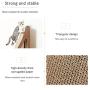 Famgizmo Premium Cat Scratcher Incline Scratching Pad Cardboard Lounge Bed with Ball Toy Catnip 68 x 36 x 27 cm Multiple Scratching Angles Uperior Cardboard & Durable Construction