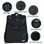 BAGLHER 丨Dog Travel Bag,Airline Approved Pet Supplies Backpack,Dog Travel Backpack with 2 Silicone Collapsible Bowls and 2 Food Baskets. BAGLHER 丨Dog Travel Bag,Airline Approved Pet Supplies Backpack,Dog Travel Backpack with 2 Silicone Collapsible Bowls and 2 Food Baskets.